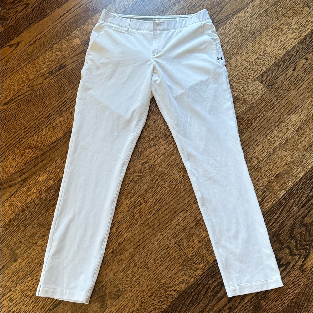 Under Armour White Athletic Pants